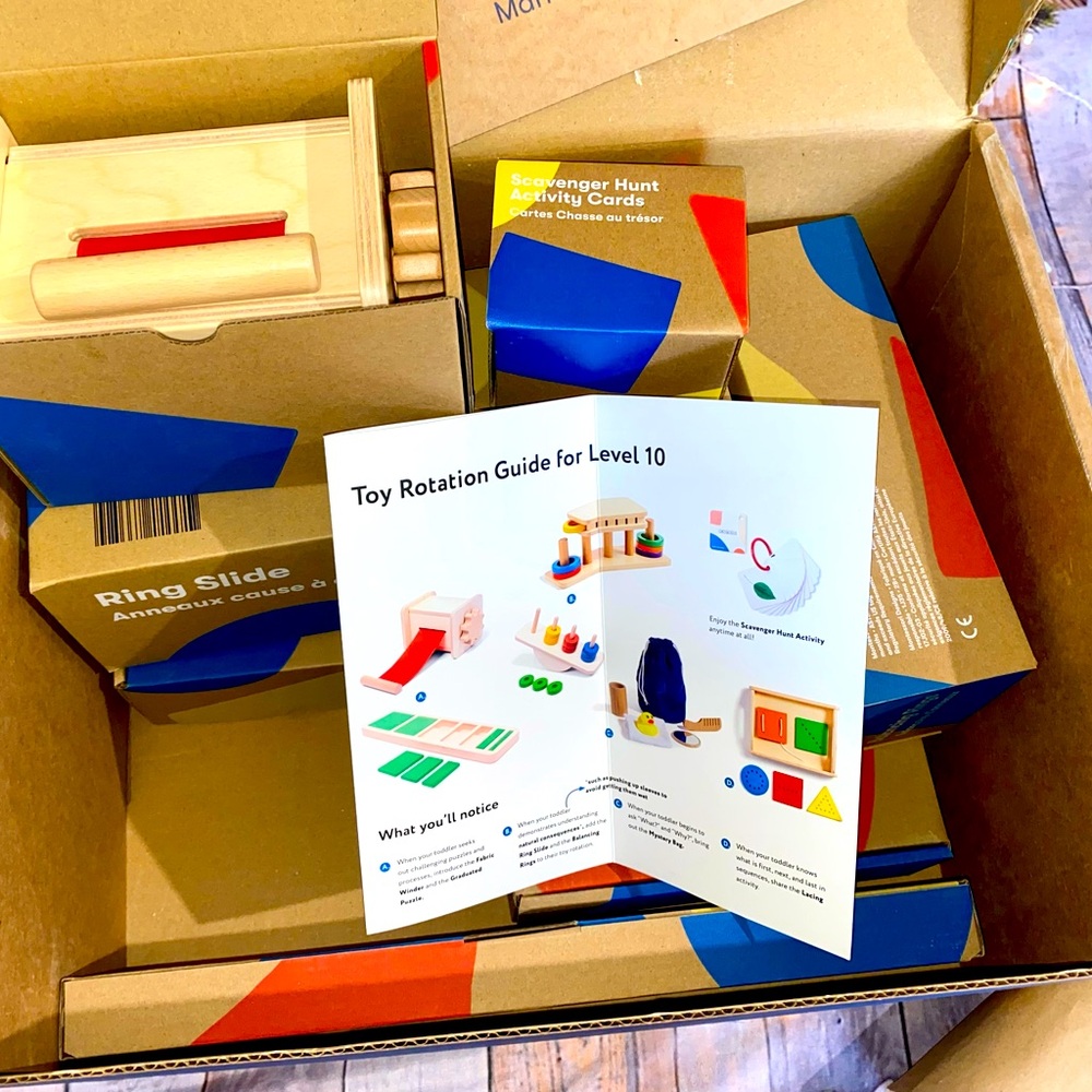 Montikids level 10 entire set in original packaging.
